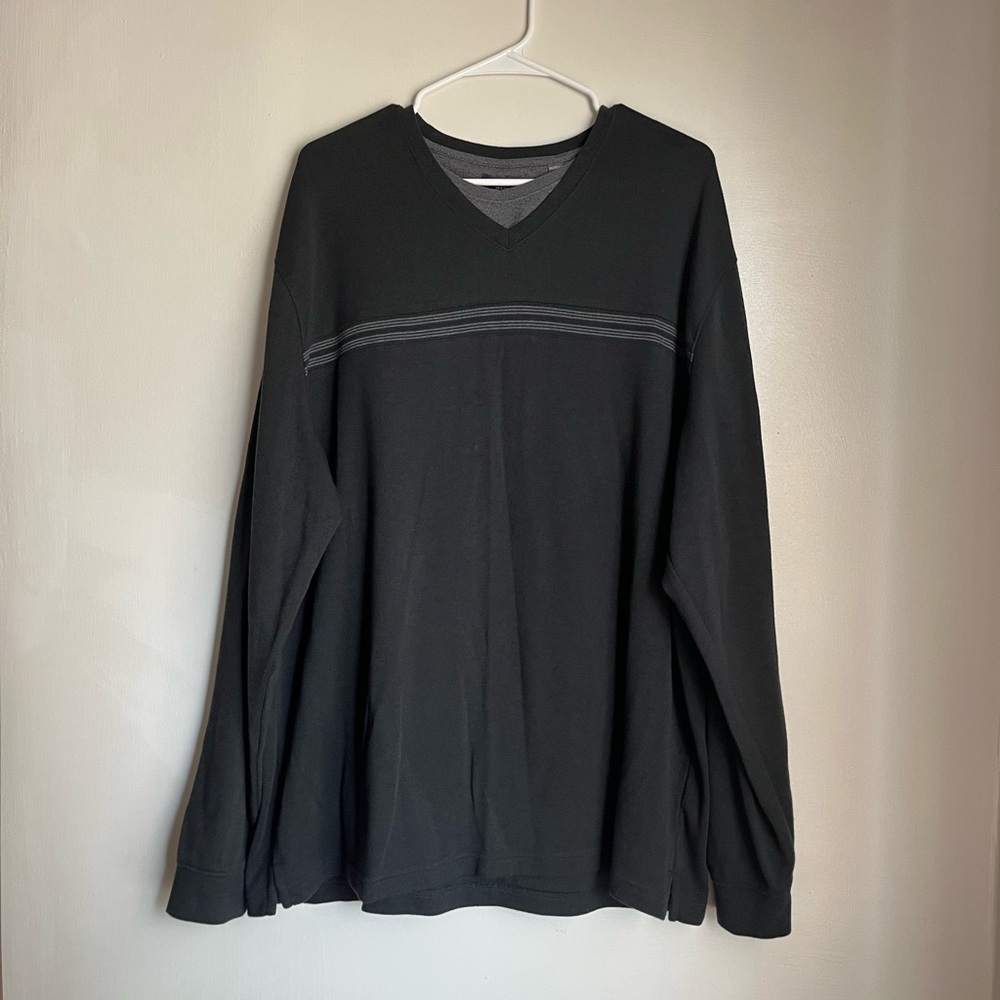 Arrow Dark Gray Classic Fit Sweater Shirt